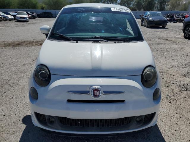 3C3CFFHH5FT569404 - 2015 FIAT 500 SPORT WHITE photo 5