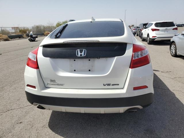 5J6TF2H50FL000623 - 2015 HONDA CROSSTOUR EXL WHITE photo 6