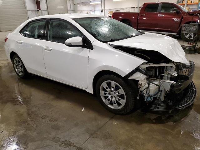 2T1BURHEXGC641366 - 2016 TOYOTA COROLLA L WHITE photo 4