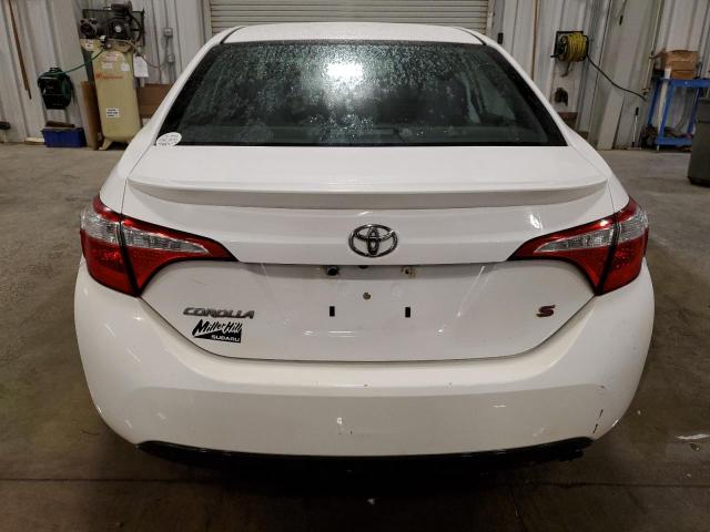 2T1BURHEXGC641366 - 2016 TOYOTA COROLLA L WHITE photo 6