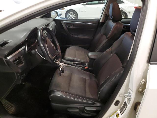 2T1BURHEXGC641366 - 2016 TOYOTA COROLLA L WHITE photo 7