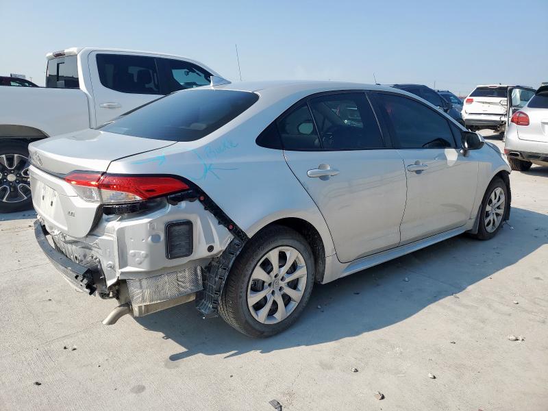 5YFB4MDE4SP298314 - 2025 TOYOTA COROLLA LE ვერცხლისფერი ფოტო 3