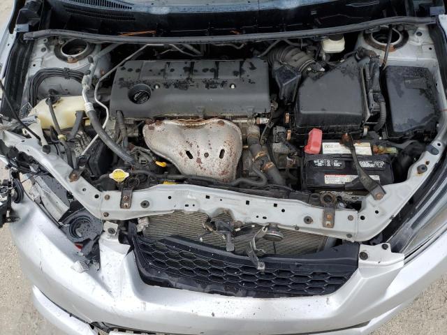 2T1LE4EE3DC022709 - 2013 TOYOTA COROLLA MA S SILVER photo 11
