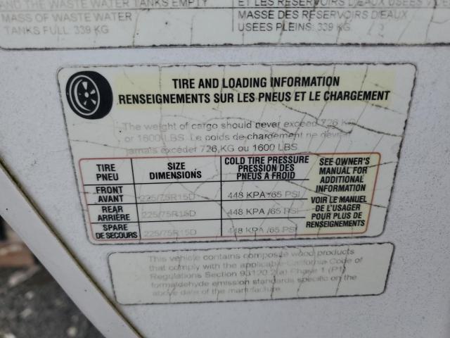 4YDT31225BB450398 - 2011 KEYSTONE OUTBACK WHITE photo 8