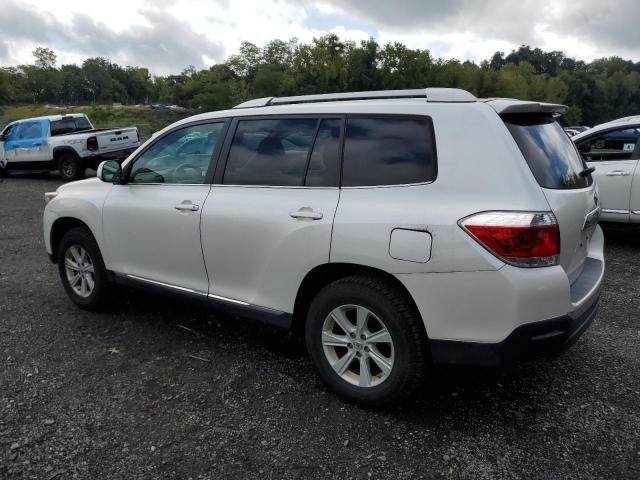 5TDBK3EH2DS223890 - 2013 TOYOTA HIGHLANDER BASE Սպիտակ լուսանկար 2