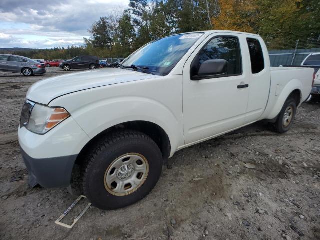 1N6BD0CTXDN747307 - 2013 NISSAN FRONTIER S WHITE photo 1