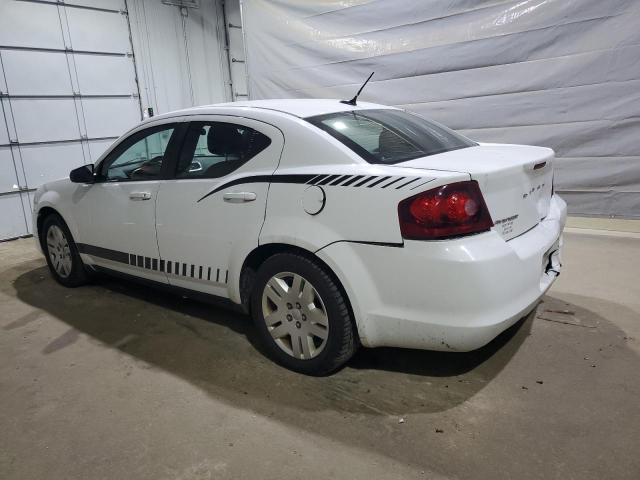 1B3BD4FB6BN590760 - 2011 DODGE AVENGER EXPRESS Blanco foto 2