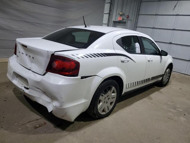 1B3BD4FB6BN590760 - 2011 DODGE AVENGER EXPRESS Blanco foto 3