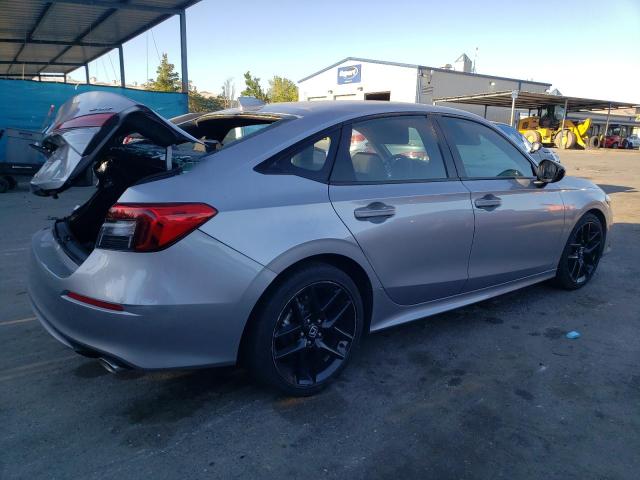 2HGFE2F52NH568197 - 2022 HONDA CIVIC SPORT 银色 照片 3