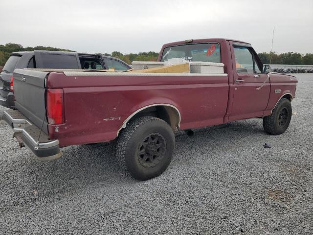 1FTHF25M0LNB06044 - 1990 FORD F250 BURGUNDY photo 3