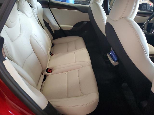 5YJSA1E50RF536199 - 2024 TESLA MODEL S RED photo 10