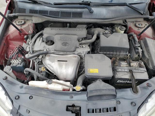 4T1BF1FK6FU902932 - 2015 TOYOTA CAMRY LE BURGUNDY photo 11