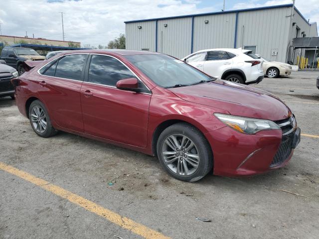 4T1BF1FK6FU902932 - 2015 TOYOTA CAMRY LE BURGUNDY photo 4