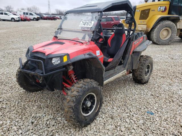 4XAJH87A1BB396013 - 2011 POLARIS RANGER RZR 900XP RED photo 2