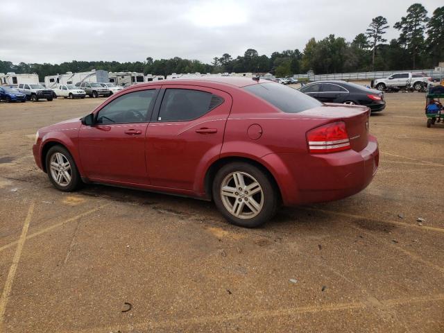 1B3LC56R78N686979 - 2008 DODGE AVENGER SXT RED photo 2