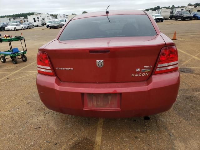 1B3LC56R78N686979 - 2008 DODGE AVENGER SXT RED photo 6