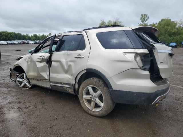 1FM5K8D87HGD37777 - 2017 FORD EXPLORER XLT ბეჟი ფოტო 2