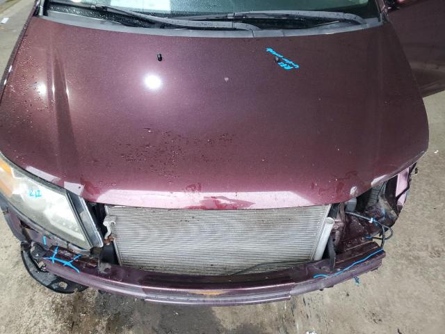 5FNRL5H62EB080916 - 2014 HONDA ODYSSEY EXL BURGUNDY photo 12