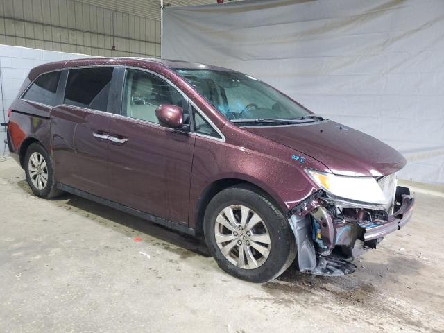 5FNRL5H62EB080916 - 2014 HONDA ODYSSEY EXL BURGUNDY photo 4