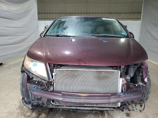 5FNRL5H62EB080916 - 2014 HONDA ODYSSEY EXL BURGUNDY photo 5