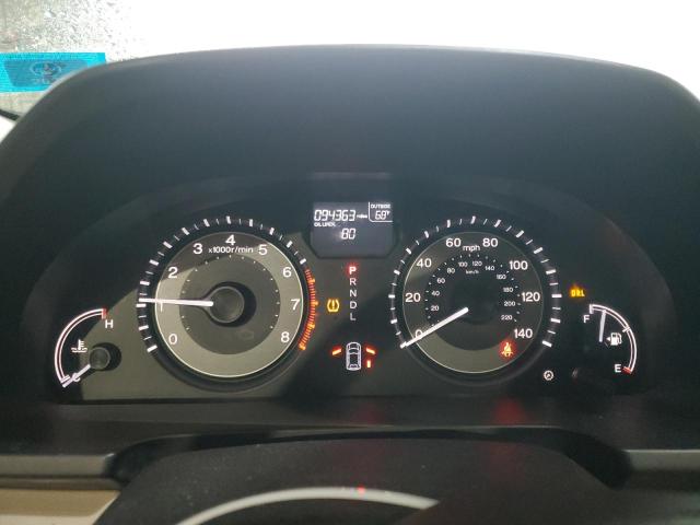 5FNRL5H62EB080916 - 2014 HONDA ODYSSEY EXL BURGUNDY photo 9