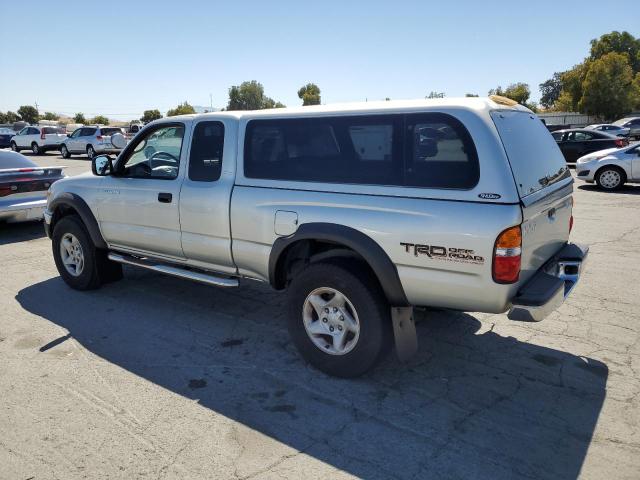 5TESN92N42Z007317 - 2002 TOYOTA TACOMA XTRACAB PRERUNNER ვერცხლისფერი ფოტო 2