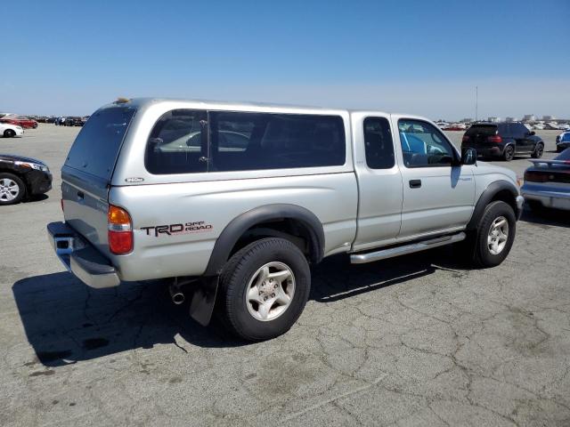 5TESN92N42Z007317 - 2002 TOYOTA TACOMA XTRACAB PRERUNNER ვერცხლისფერი ფოტო 3