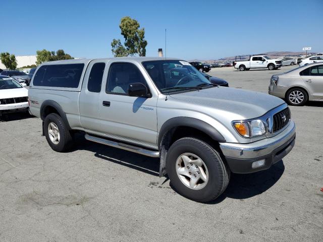 5TESN92N42Z007317 - 2002 TOYOTA TACOMA XTRACAB PRERUNNER ვერცხლისფერი ფოტო 4