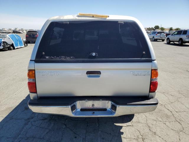 5TESN92N42Z007317 - 2002 TOYOTA TACOMA XTRACAB PRERUNNER ვერცხლისფერი ფოტო 6