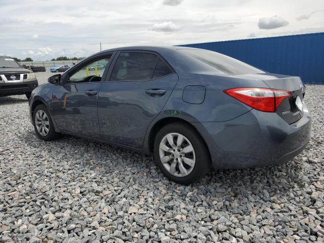 2T1BURHE8EC132406 - 2014 TOYOTA COROLLA L Մոխրագույն լուսանկար 2