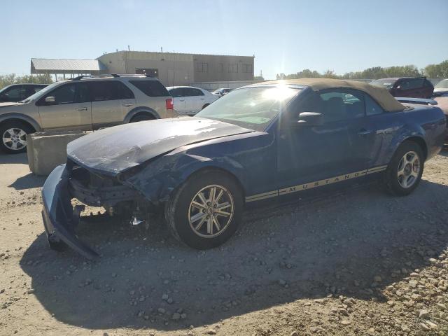 1ZVFT84N365224765 - 2006 FORD MUSTANG BLUE photo 1