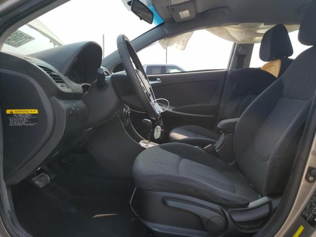 KMHCU5AE7CU006511 - 2012 HYUNDAI ACCENT GLS BROWN photo 7