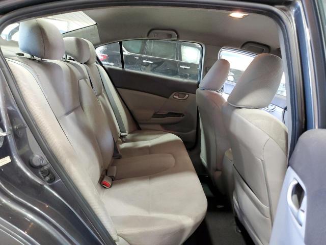 19XFB2F59CE315474 - 2012 HONDA CIVIC LX GRAY photo 10