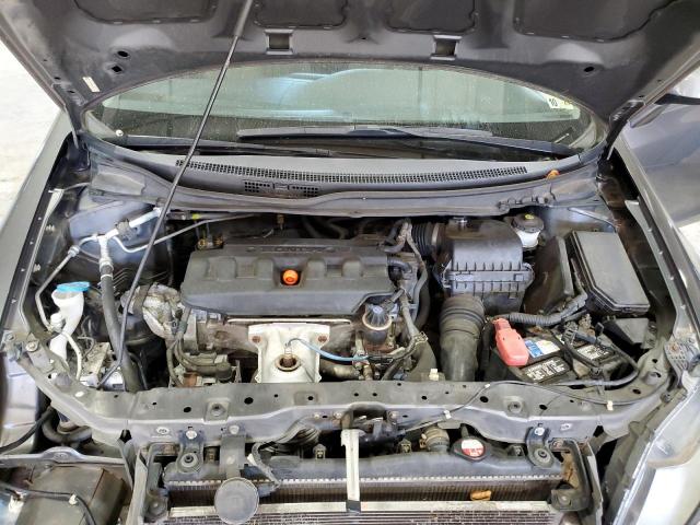 19XFB2F59CE315474 - 2012 HONDA CIVIC LX GRAY photo 11