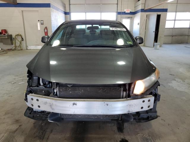 19XFB2F59CE315474 - 2012 HONDA CIVIC LX GRAY photo 5