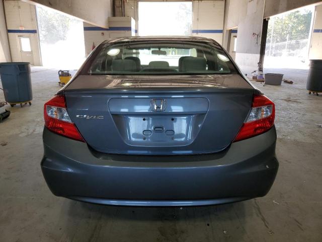 19XFB2F59CE315474 - 2012 HONDA CIVIC LX GRAY photo 6