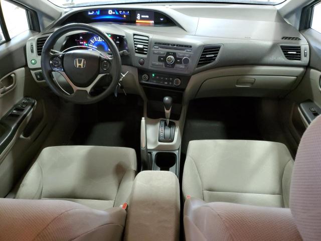 19XFB2F59CE315474 - 2012 HONDA CIVIC LX GRAY photo 8