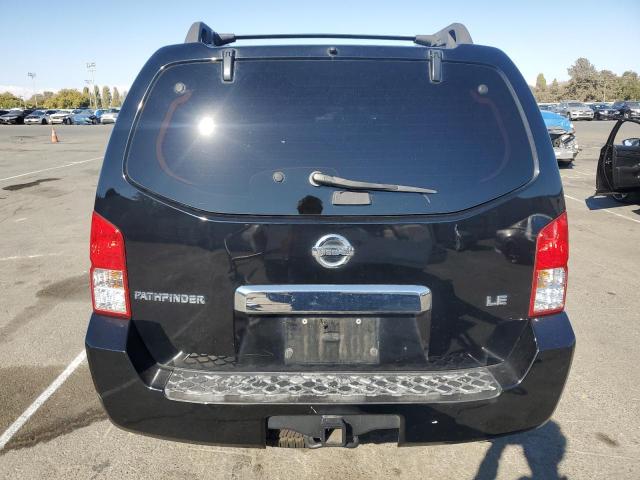5N1AR18W65C767989 - 2005 NISSAN PATHFINDER LE أسود صورة 6