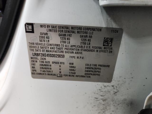 LRBFZKE49SD029059 - 2025 BUICK ENVISION PREFERRED Ağ foto 13