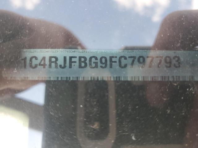 1C4RJFBG9FC797793 - 2015 JEEP GRAND CHEROKEE LIMITED 银色 照片 13