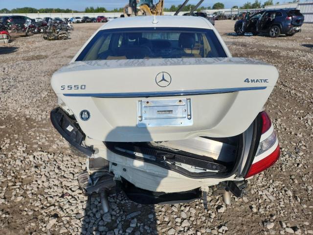 WDDNG86X68A174381 - 2008 MERCEDES-BENZ S 550 4MATIC WHITE photo 6