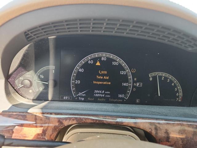 WDDNG86X68A174381 - 2008 MERCEDES-BENZ S 550 4MATIC WHITE photo 9