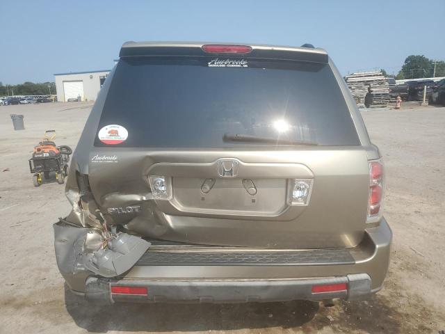 5FNYF28508B022803 - 2008 HONDA PILOT EXL TAN photo 6