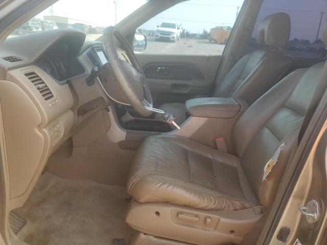 5FNYF28508B022803 - 2008 HONDA PILOT EXL TAN photo 7