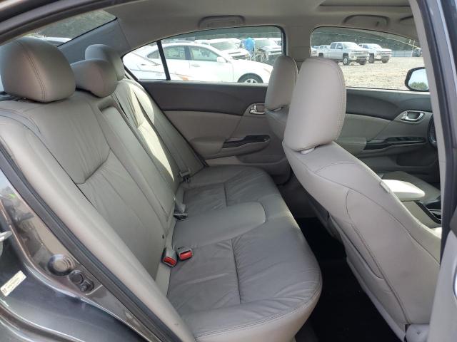 19XFB2F94CE025565 - 2012 HONDA CIVIC EXL ნაცრისფერი ფოტო 10