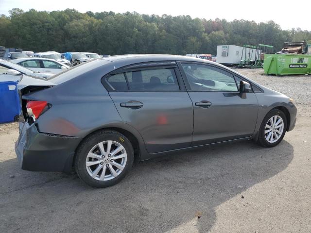 19XFB2F94CE025565 - 2012 HONDA CIVIC EXL ნაცრისფერი ფოტო 3