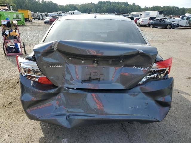 19XFB2F94CE025565 - 2012 HONDA CIVIC EXL ნაცრისფერი ფოტო 6