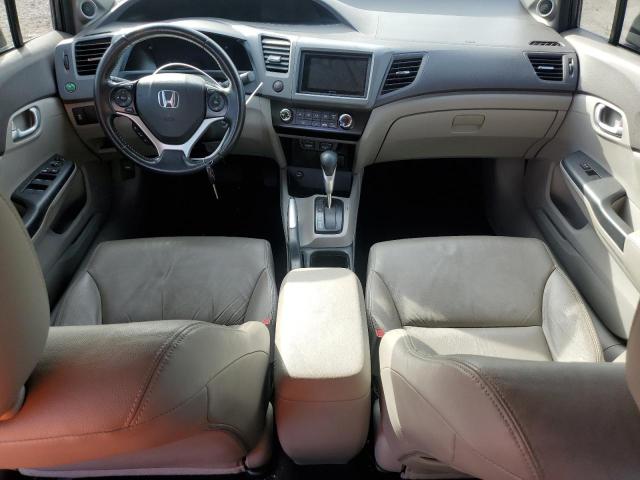 19XFB2F94CE025565 - 2012 HONDA CIVIC EXL ნაცრისფერი ფოტო 8