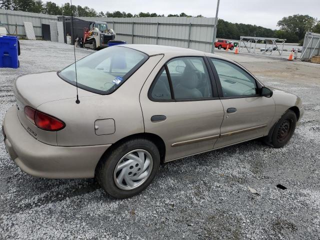 1G1JC5247V7102198 - 1997 CHEVROLET CAVALIER TAN photo 3