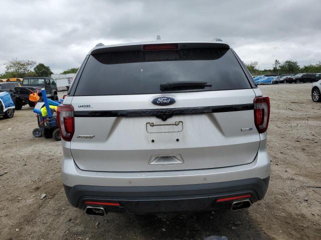 1FM5K8GT4GGB92499 - 2016 FORD EXPLORER SPORT SILVER photo 6